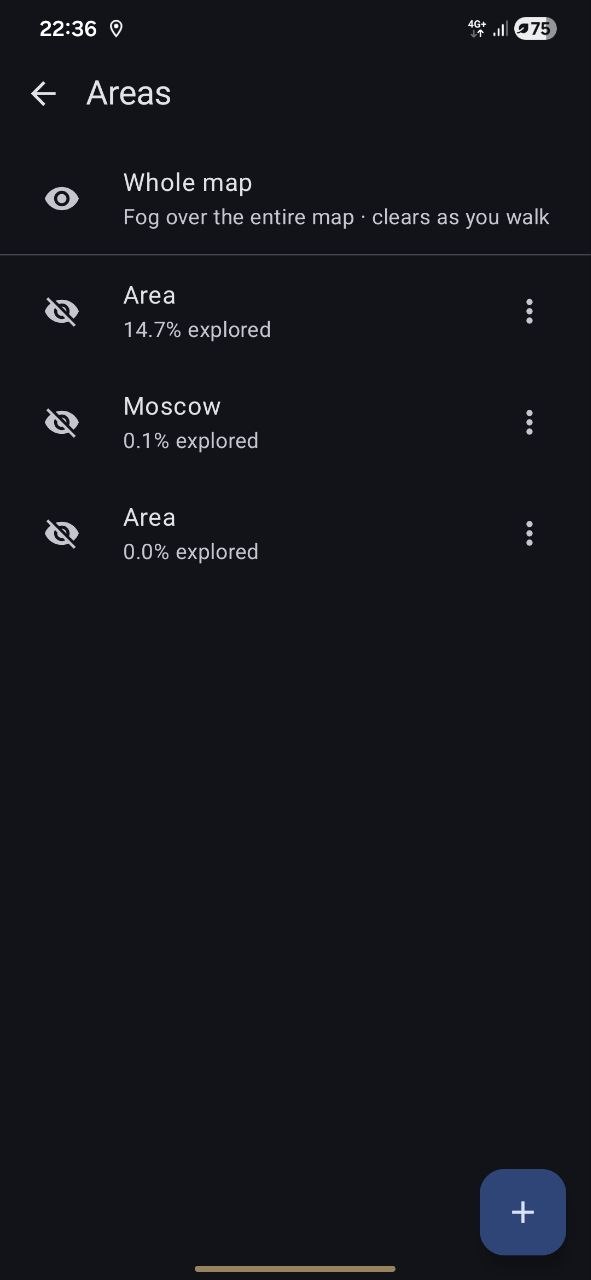 Settings showing offline auto-cache and the GPS spoof-rejection controls